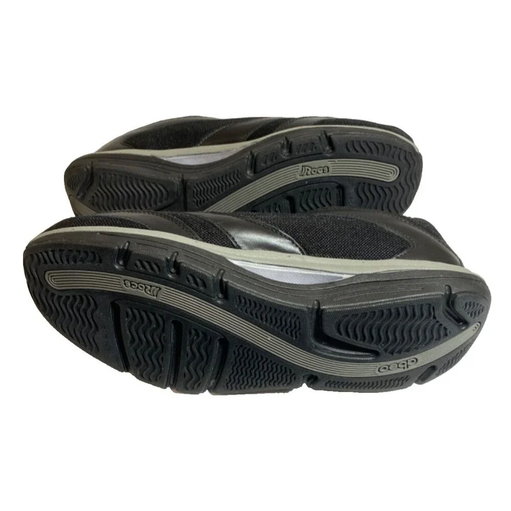 Abeo Rocs Rocker Sneakers/Shoes Mens 10.5~Black~Arch Support~No inserts - Picture 5 of 8